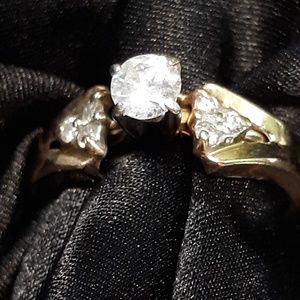 Kay jewelrer's diamond wedding set